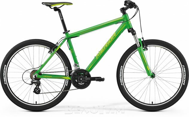 Велосипед Merida Matts 6.10-V Green (2017), 16" рост 155-170см